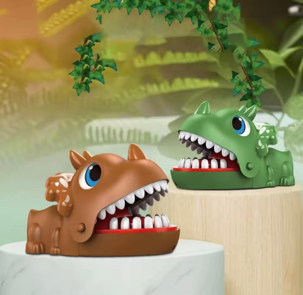 Dino mordedor, juego interactivo