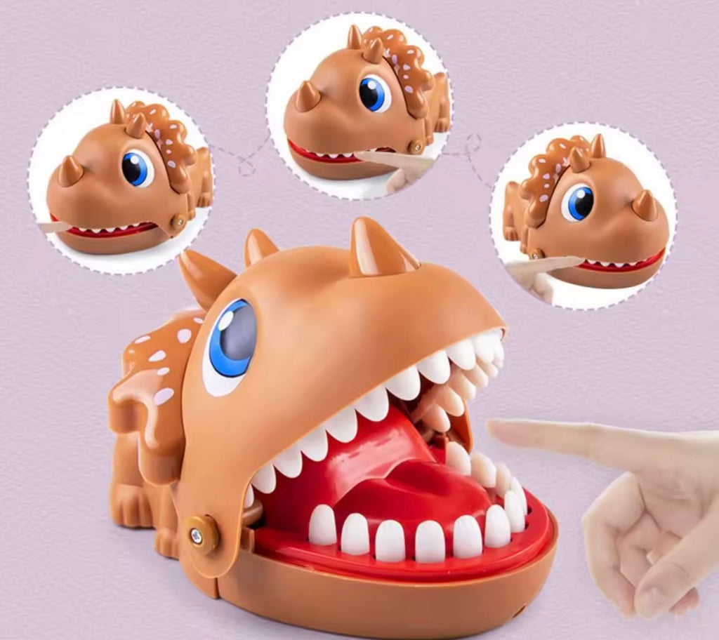 Dino mordedor, juego interactivo