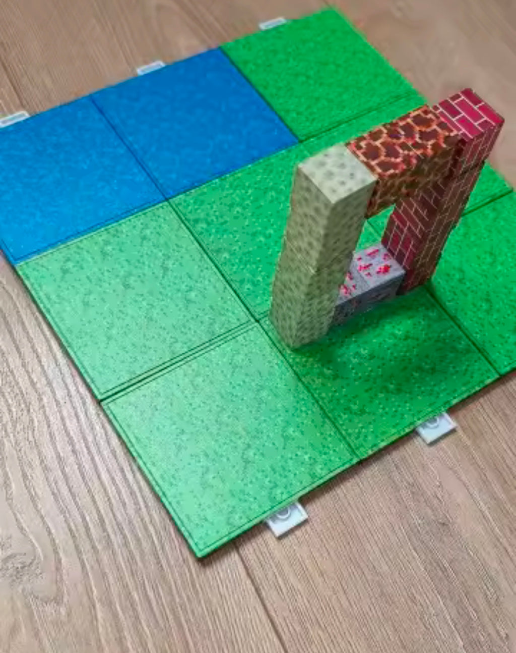 Base para bloques magneticos 4 piezas