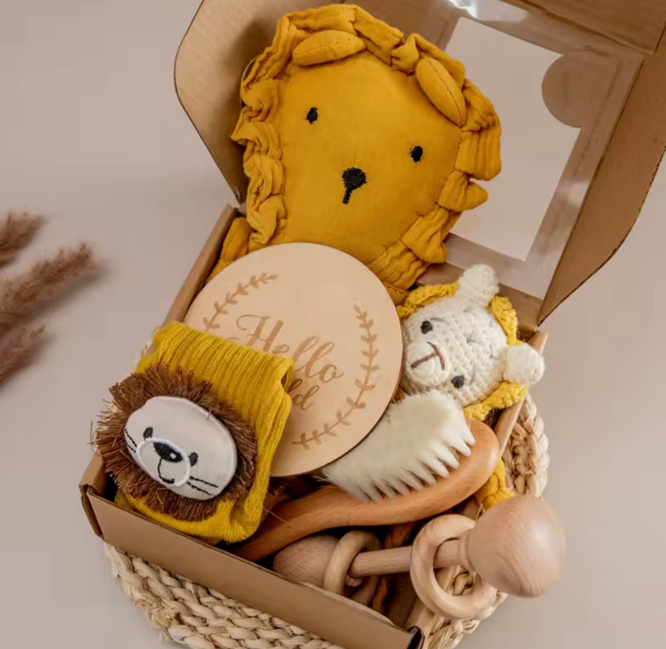 Set de regalo recien nacido 7 piezas