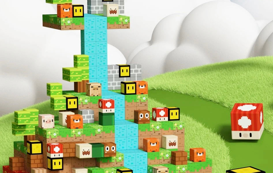 Bloques magnéticos mario 200pcs