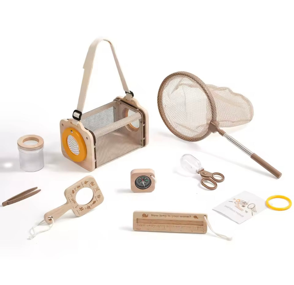 Kit atrapa insectos en madera