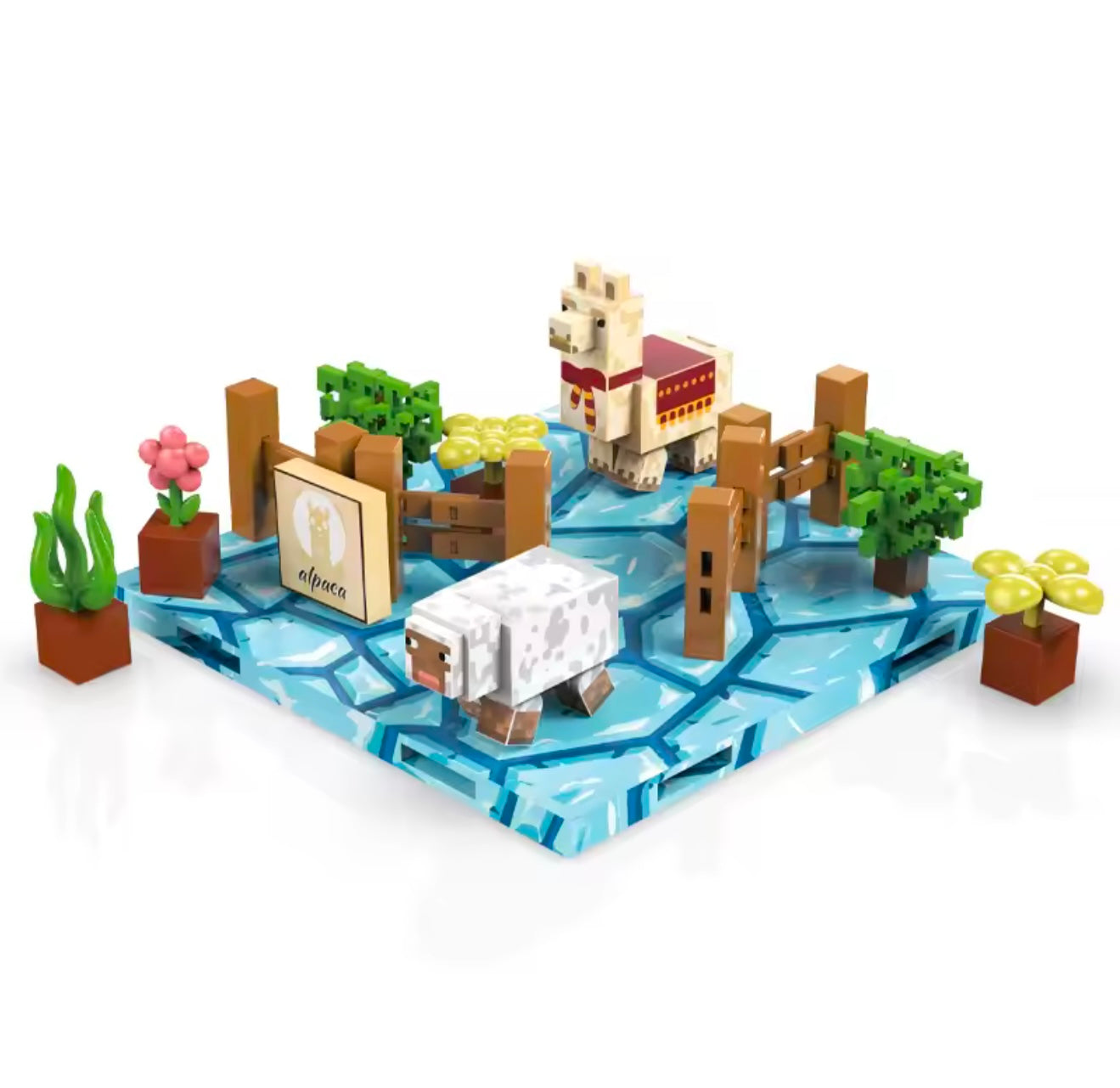 Bloques magnéticos edición zoo premium 8 escenarios